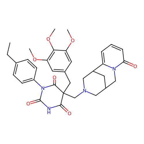 Chemical Compound (C34H38N4O7) structure