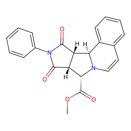 C22H18N2O4 structure