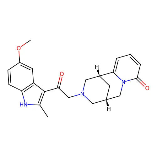 C23H25N3O3 structure