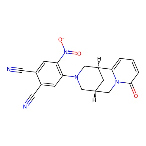 C19H15N5O3 structure