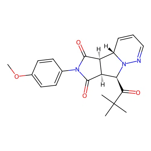 C21H23N3O4 structure