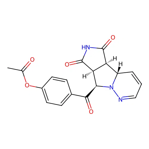 C18H15N3O5 structure