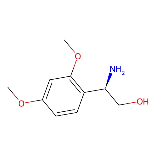 (R)-2-Amino-2-(2,4-dimethoxyphenyl)ethanol structure