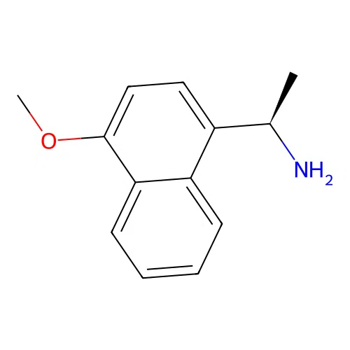 (1R)-1-(4-methoxynaphthalen-1-yl)ethan-1-amine structure