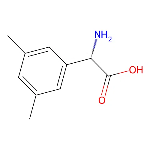 (S)-2-Amino-2-(3,5-dimethylphenyl)acetic acid structure