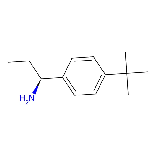 (1S)-1-(4-tert-butylphenyl)propan-1-amine structure