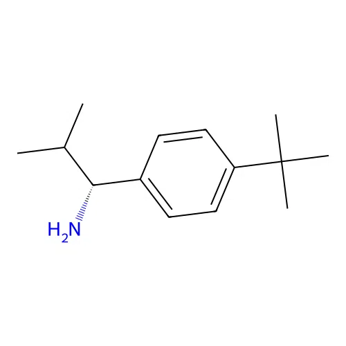 (R)-1-(4-(tert-Butyl)phenyl)-2-methylpropan-1-amine structure