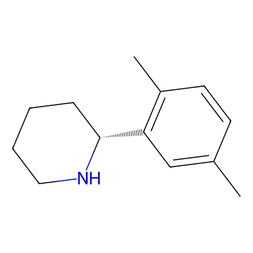 (R)-2-(2,5-Dimethylphenyl)piperidine structure