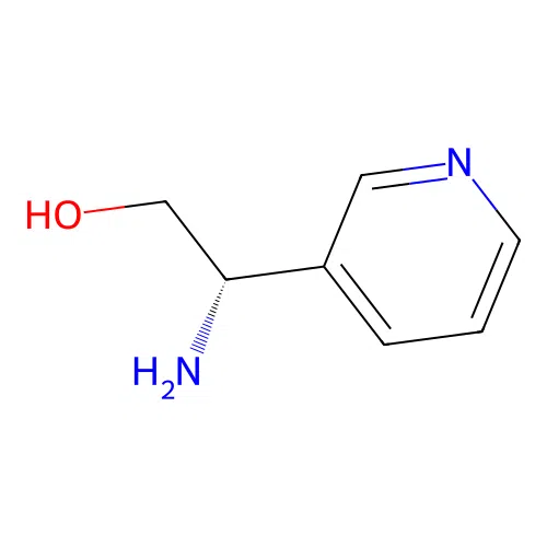(2S)-2-amino-2-pyridin-3-ylethanol structure