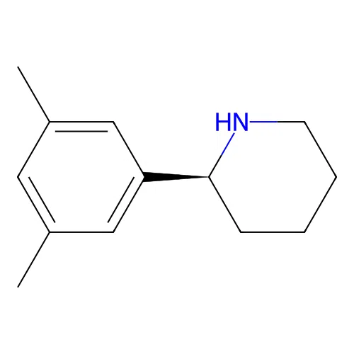 (S)-2-(3,5-Dimethylphenyl)piperidine structure