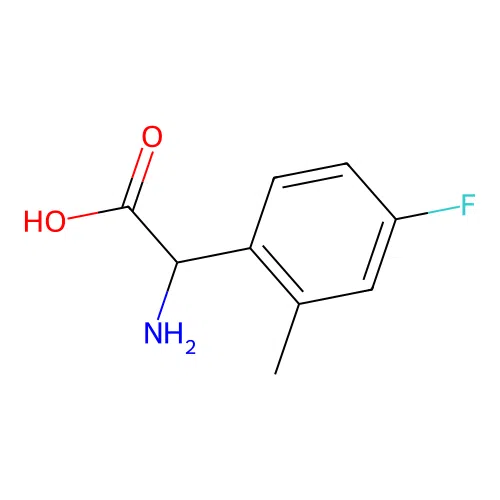 4-Fluoro-2-methyl-DL-phenylglycine structure