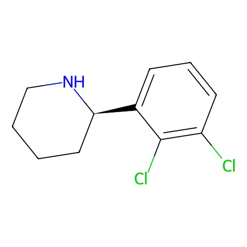(2R)-2-(2,3-dichlorophenyl)piperidine structure