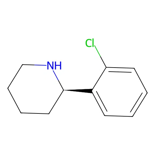 (R)-2-(2-Chlorophenyl)piperidine structure