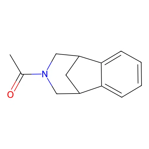 1-(10-Azatricyclo[6.3.1.02,7]dodeca-2,4,6-trien-10-yl)ethanone structure