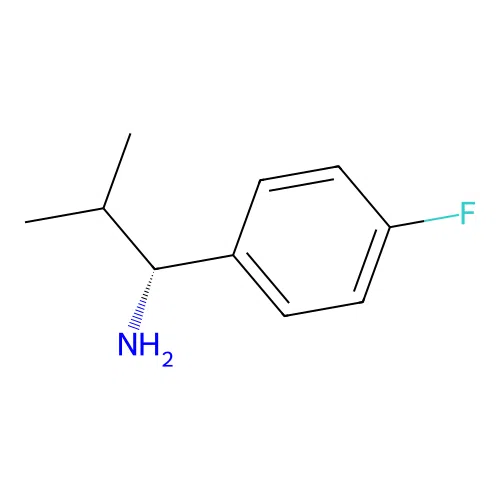 (R)-1-(4-Fluorophenyl)-2-methylpropan-1-amine structure