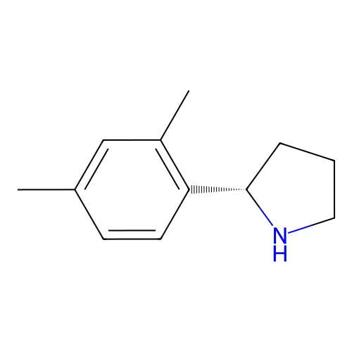 (S)-2-(2,4-Dimethylphenyl)pyrrolidine structure