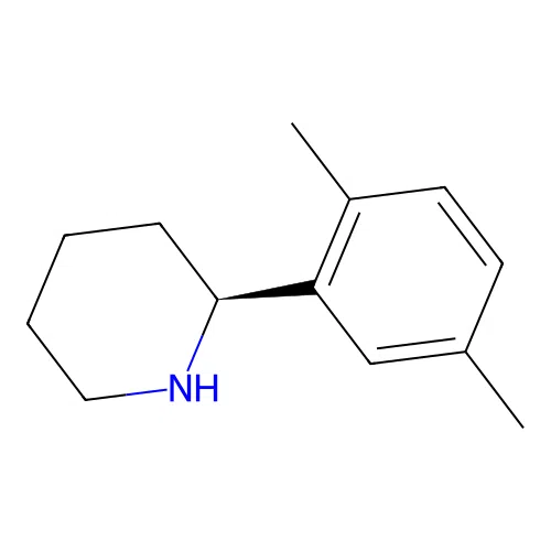 (S)-2-(2,5-Dimethylphenyl)piperidine structure