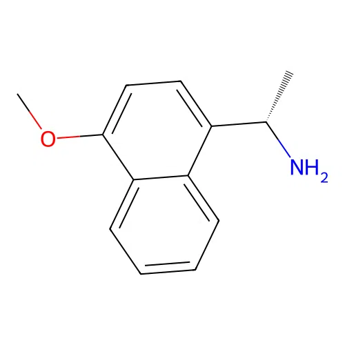 (1S)-1-(4-methoxynaphthalen-1-yl)ethan-1-amine structure