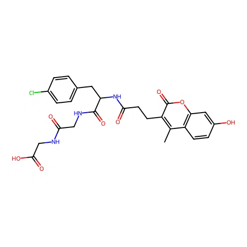C26H26ClN3O8 structure