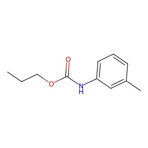 Carbamic acid, 3-methylphenyl-, propyl ester structure
