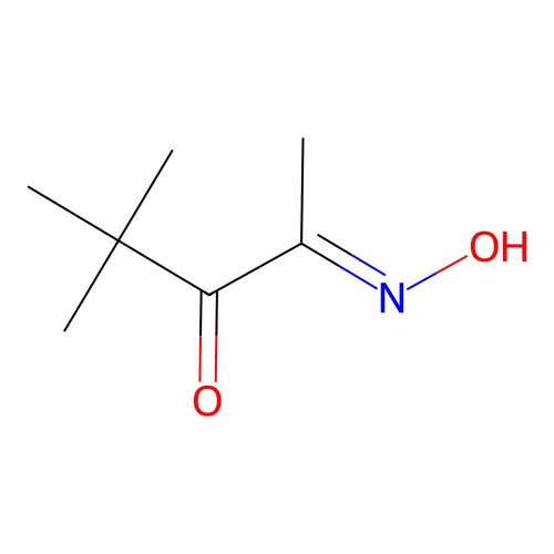 (4E)-4-hydroxyimino-2,2-dimethylpentan-3-one structure