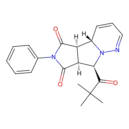 C20H21N3O3 structure