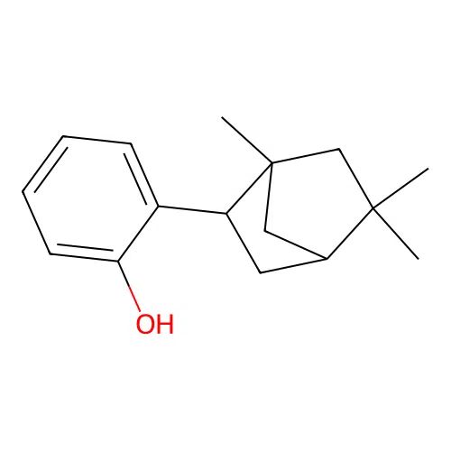 2-(1,5,5-Trimethylbicyclo[2.2.1]hept-2-yl)phenol structure