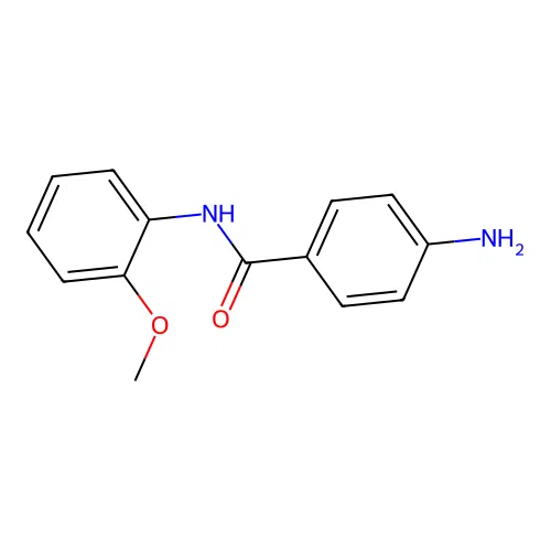 4-amino-N-(2-methoxyphenyl)benzamide structure