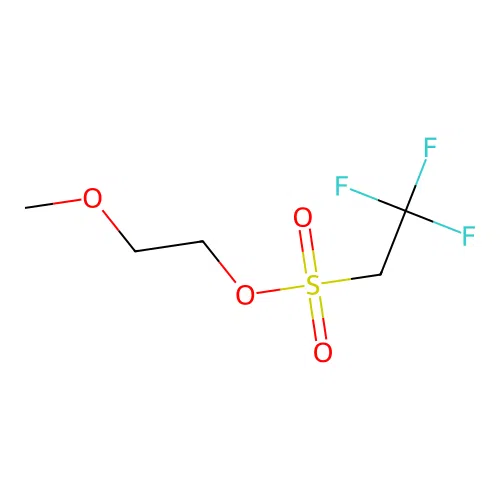 2,2,2-Trifluoroethane sulfonyl-monomethoxypolyethylene glycol structure