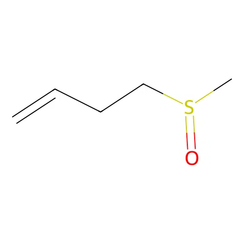 3-Buten-1-yl methyl sulfoxide structure