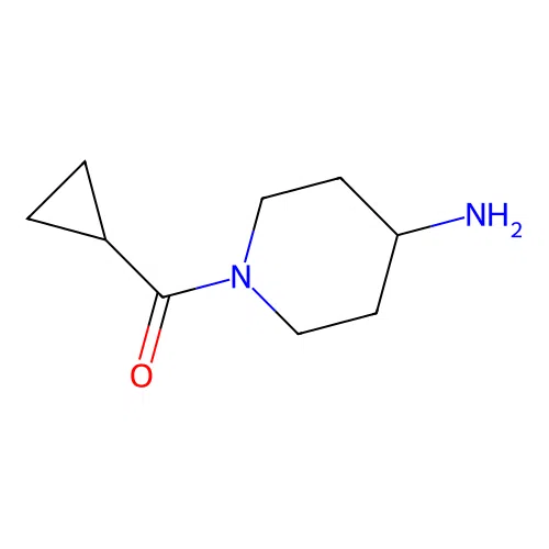 1-Cyclopropanecarbonylpiperidin-4-amine structure