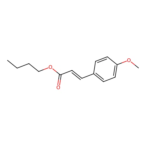 (E)-Butyl 3-(4-methoxyphenyl)acrylate structure