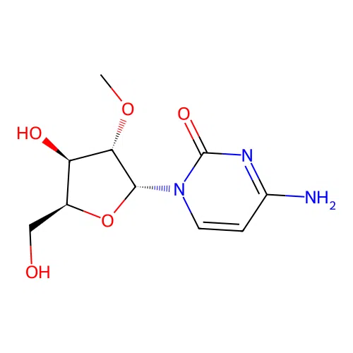 2'-O-Methylcytidine structure