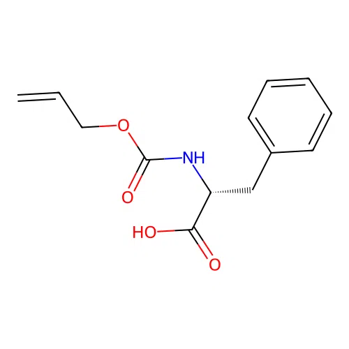 Alloc-D-Phe structure