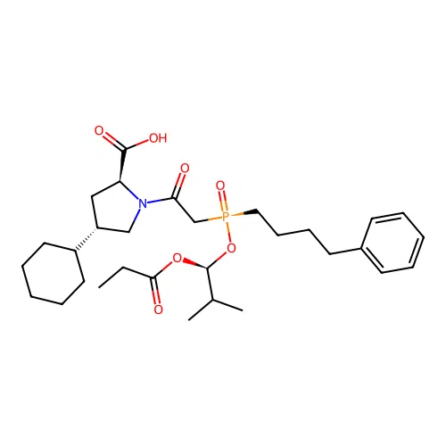 Fosinopril structure