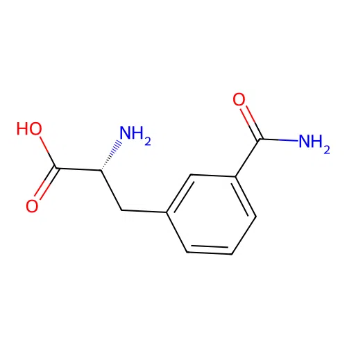 (R)-2-Amino-3-(3-carbamoylphenyl)propanoic acid structure