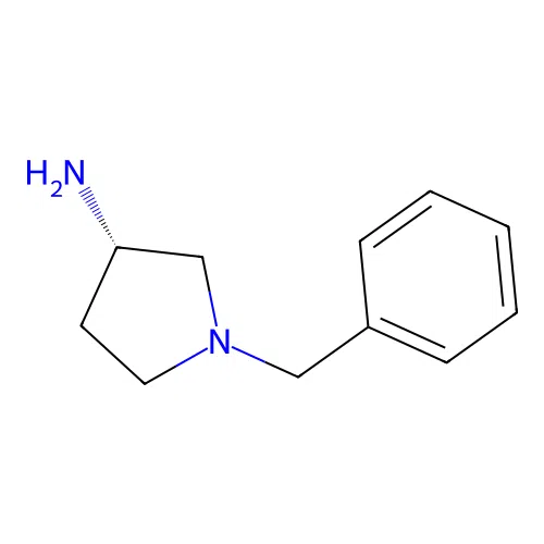 (3S)-(+)-1-Benzyl-3-aminopyrrolidine structure