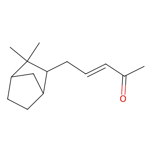 5-(3,3-Dimethylbicyclo[2.2.1]heptan-2-yl)pent-3-en-2-one structure