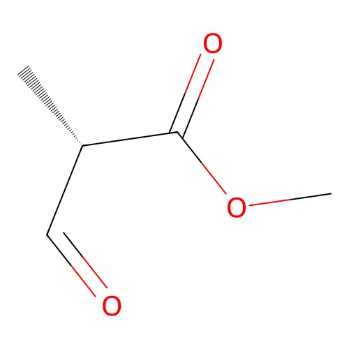 methyl (2S)-2-methyl-3-oxopropanoate structure