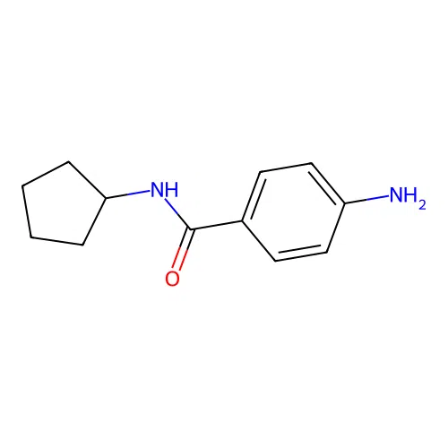 4-amino-N-cyclopentylbenzamide structure
