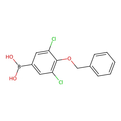 4-(Benzyloxy)-3,5-dichlorophenylboronic acid structure