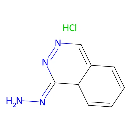 8aH-phthalazin-1-ylidenehydrazine;hydrochloride structure