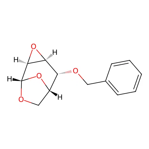 (1S,2S,4S,5R,6S)-5-(Benzyloxy)-3,8,9-trioxatricyclo[4.2.1.02,4]nonane structure
