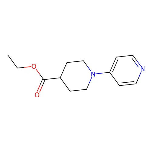 Ethyl 1-(pyridin-4-yl)piperidine-4-carboxylate structure