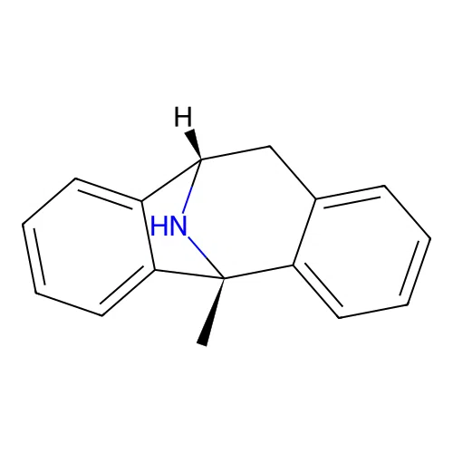 Dizocilpine, (-)- structure
