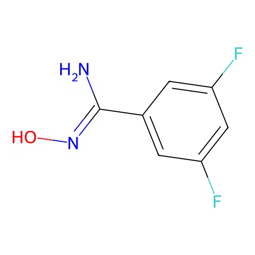 3,5-Difluorobenzamidoxime structure