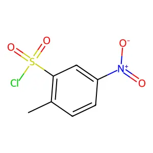 o-Toluenesulfonyl chloride, 5-nitro- structure