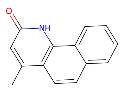 4-Methylbenzo[h]quinolin-2(1H)-one structure