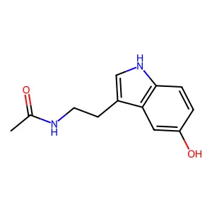 N-Acetylserotonin structure
