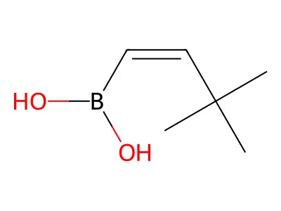 3,3-dimethylbut-1-enylboronic Acid structure